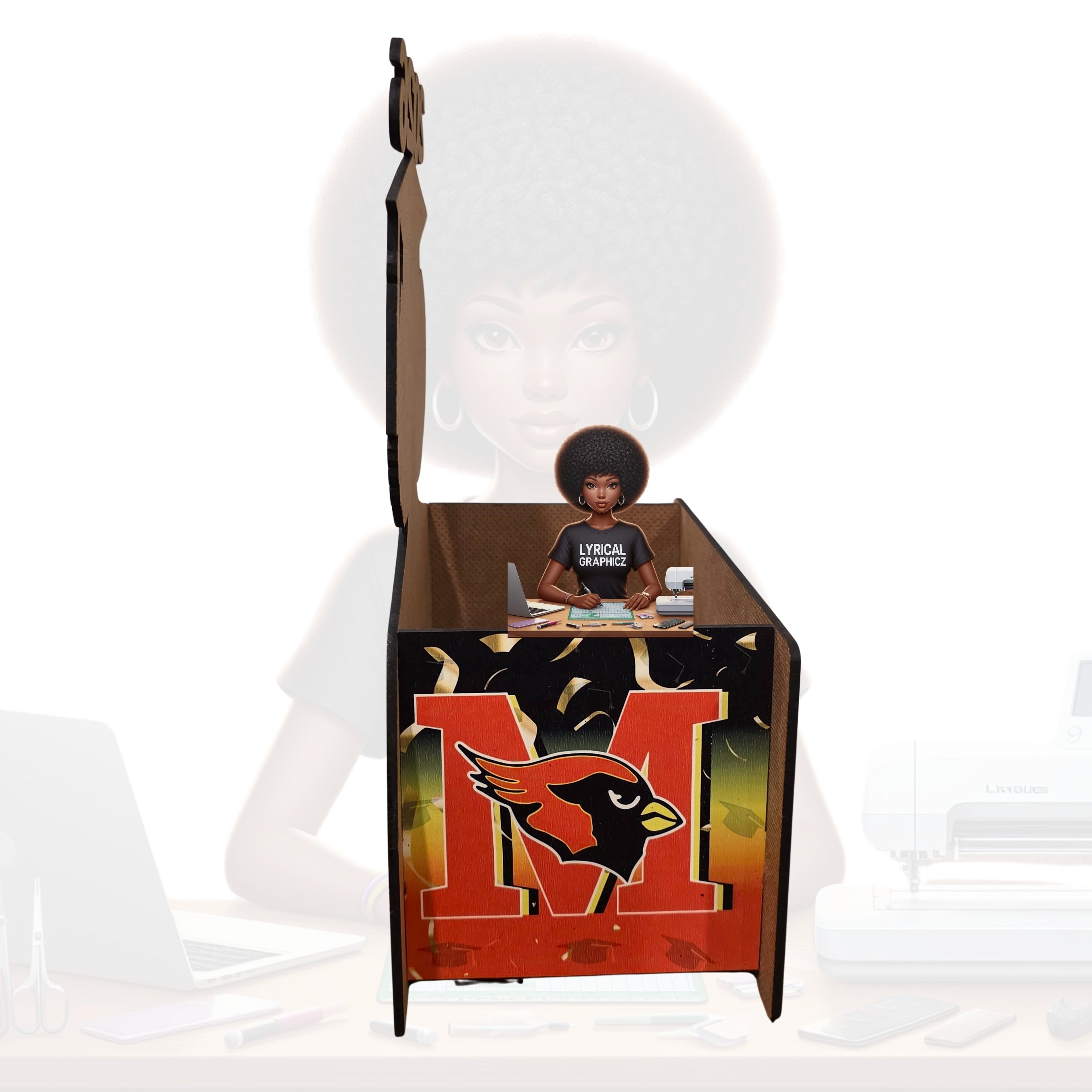 Sublimation Graduation MDF Gift Box Blanks image 4